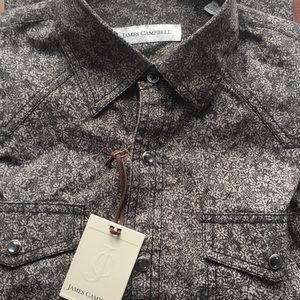James Campbell button up - NWT